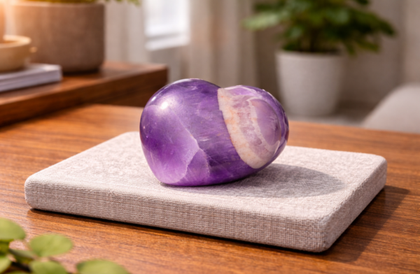 Amethyst Heart shape