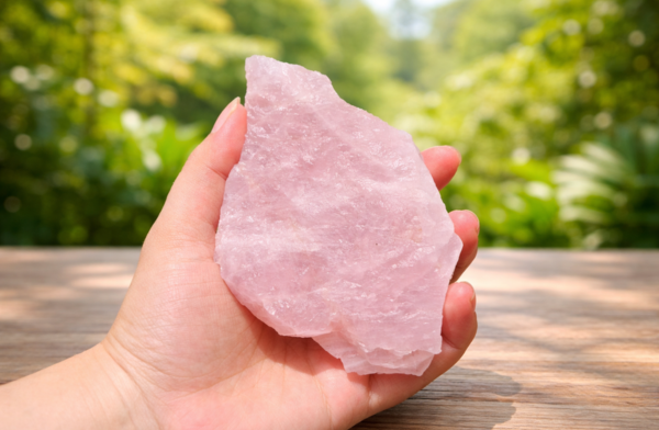 Rose quartz Raw