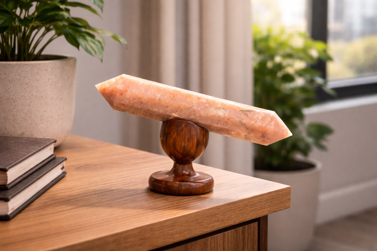 Sunstone Double Terminated Point